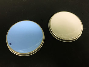 Belzona 5812DW en azul y gris (colores ampliamente aceptados por la industria del agua)