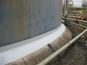 Belzona tank base sealing completed providing full long-term protection of the tank